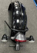 (52) Genuine Triumph Bonneville Bobber Rear Mudguard With Indicators and R Light