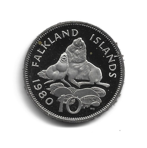 World coins falkland islands - world,