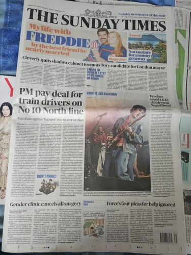 The sunday times - sunday, newspaper