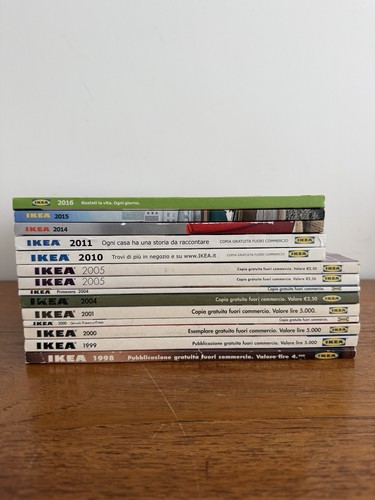 Lot ikea catalogs - of,