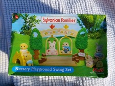 A Brand New Sylvanian Families Nursery Playground Swing Set