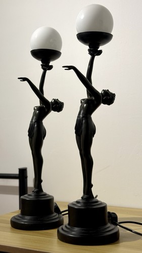 Vintage art deco style - vintage, lady