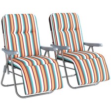 Outsunny Set of 2 Adjustable