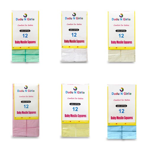 Muslin squares large baby - 12,