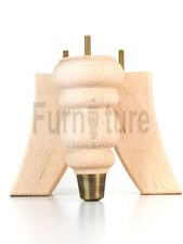 2x Brass Slipper Cup Furniture