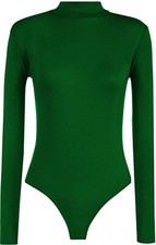 WOMENS LADIES TURTLE POLO NECK