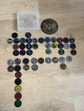 Vintage Pog Slammers Kinis WPF Waddingtons Plastic Pogs X47