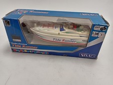 Nikko Tide Runner RC Boat 1:30 Scale Model 27MHz in Box - Vintage Toy - Untested
