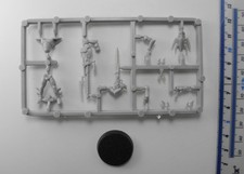 DARK ELDAR WARRIOR SPRUE Plastic Drukhari Army Warhammeer 40K 1990s B26