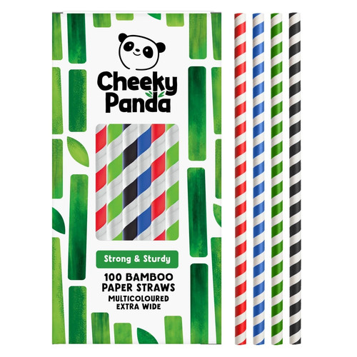 Bamboo paper bubble tea straws - paper,