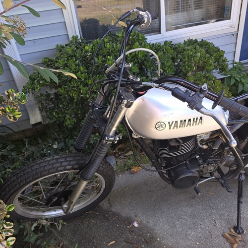 Yamaha sr500 project - yamaha,