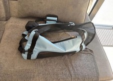 Pet carrier new but few marks on base from being stored.