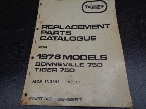 1976 triumph tiger bonneville - 1976,