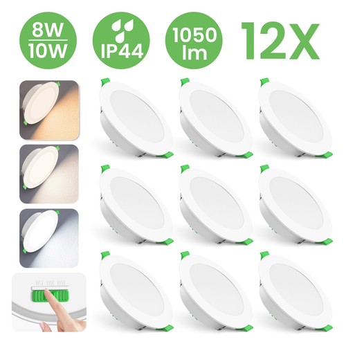 10w led recessed - 10w, downlights