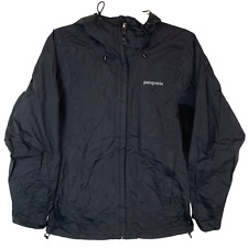 Patagonia Women's Torrentshell Black Lightweight Full Zip Jacket Size Medium M