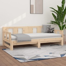 Tidyard Day Bed Guest Sofa Bed Pull-out Daybed Extendable Day Bed Frame for R6G1