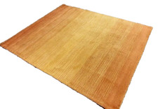 Handmade 80% Wool 20% cotton hand tufted Orange Colour Rug 140x240 CM