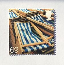 2007 Beside the Seaside Summer Deck Chairs Stamp - MNH - Postage Combined