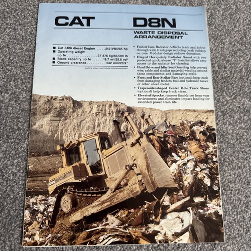 Caterpillar d8n waste - caterpillar,