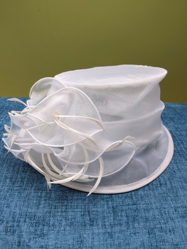 Failsworth white net brimmed - white,