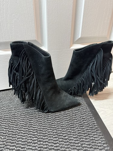 Allsaints izzy fringed western - allsaints,