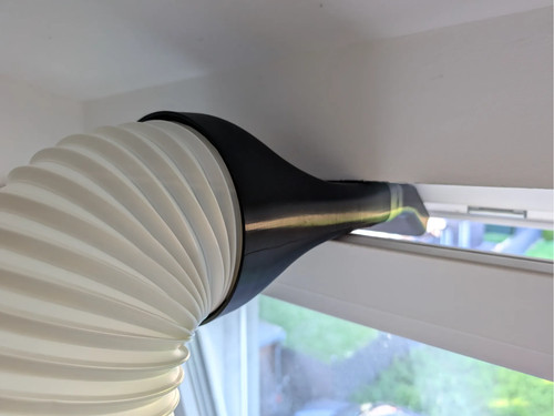 Window outlet for portable air - window,