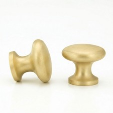 Satin Brushed Matt Solid Brass