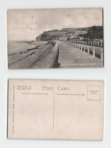 Postcard blue anchor near - postcard,