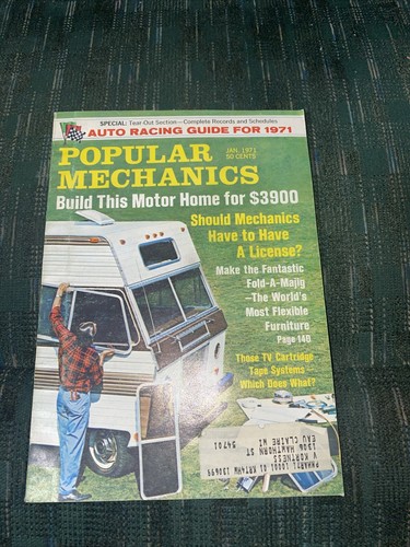 Popular mechanics magazine - mechanics,