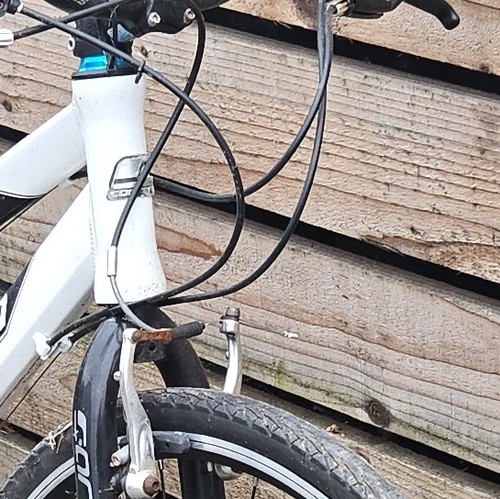 Carrera white city bike - carrera,