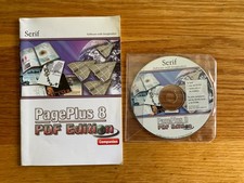 Serif PagePlus 8 PDF Edition Desktop Publishing software for Windows PC
