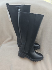TU Woman Ladies Knee Boots Black Size 5 BNWT SEE 