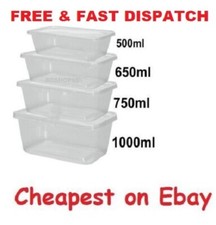 Plastic food containers with - food,