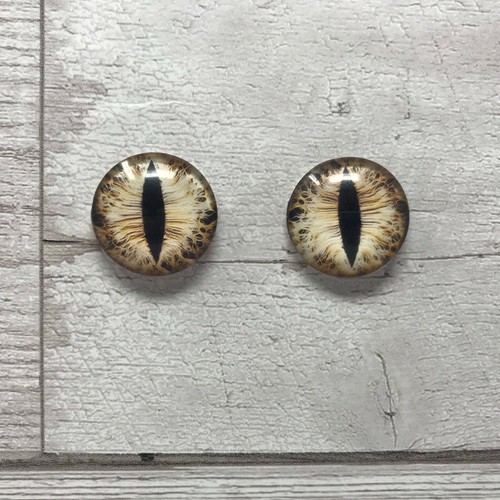 Brown glass eyes great for