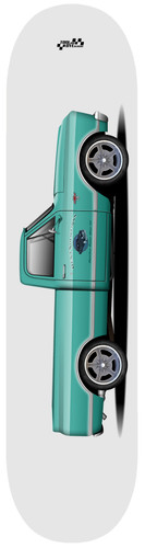 Truck art c10 skateboard - art,