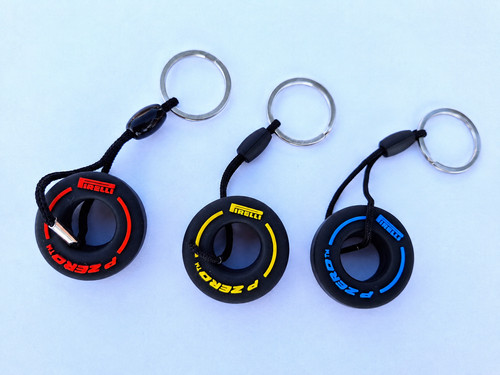Formula tyre keyring - formula,
