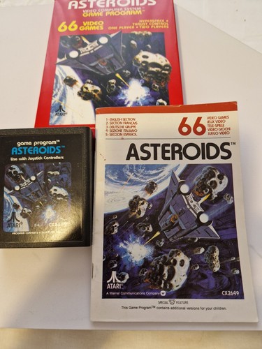 Atari asteroids 2600 arcade - asteroids,