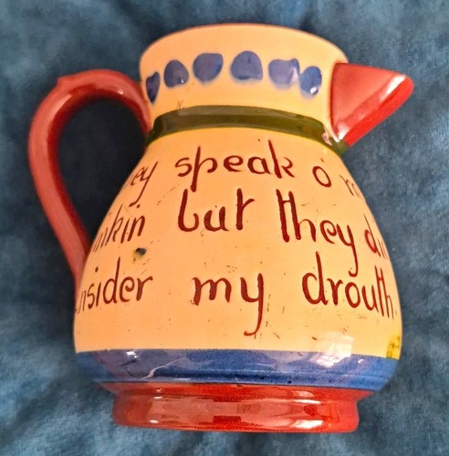 Longpark art pottery creamer - longpark,