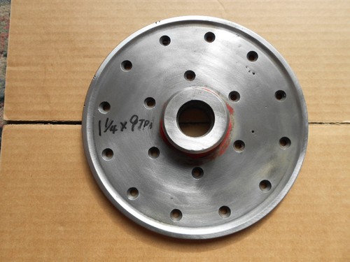 Wood lathe faceplate - , 8"