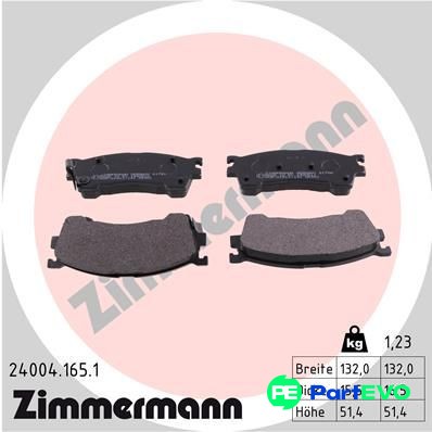 Zimmermann front disc brake - zimmermann,
