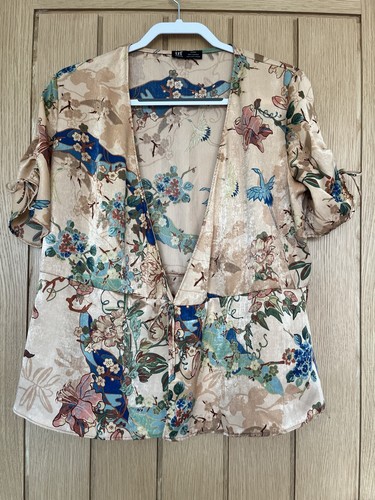 Zara trf champagne beige - zara,