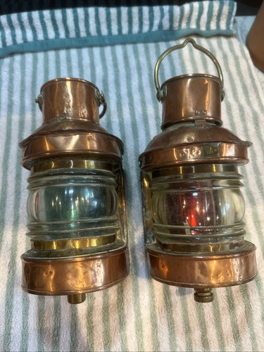 Vintage ships port starboard - ships,