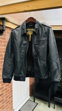 SUPERDRY MEN BLACK BIKER REAL