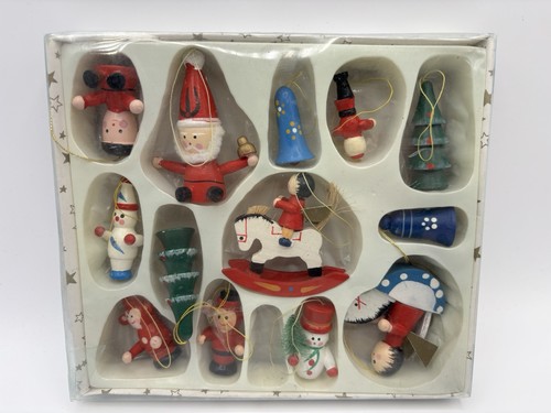 Vintage hand painted wooden - hand,