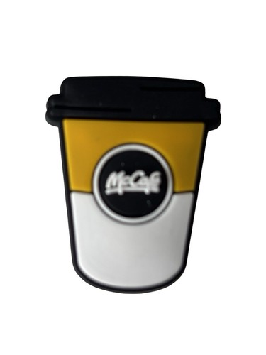 Clog shoe charms mccafé - shoe,