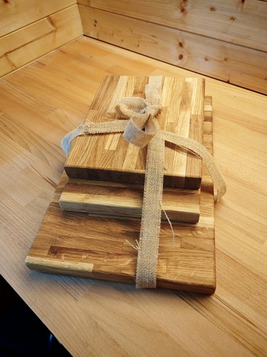 Oak chopping board serving - oak,