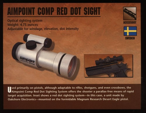 Aimpoint comp red dot sight - comp,