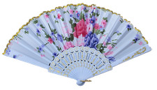 White Flowers Fabric Plastic