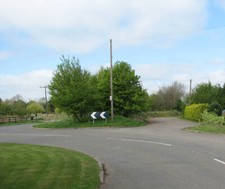 Photo 6x4 Outwell Road meets