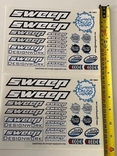 Sweep racing car logo - car, decal